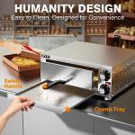 PYY Countertop Electric Pizza Oven for Home