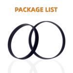 JEDELEOS Replacement Vacuum Belts for Hoover Pet Series