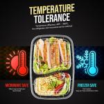 Glotoch 50 Pack 32 oz Meal Prep Containers