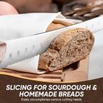 Purple Dragon Serrated Bread Knife - Gift Box