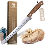 Purple Dragon Serrated Bread Knife - Gift Box