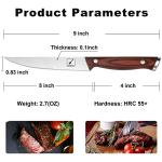 Imarku Serrated Steak Knives Set of 6