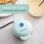 Elite Gourmet Mini Electric Waffle Maker - Mint