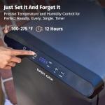 East Oak 30" Electric Smoker with Wood Chip Loader