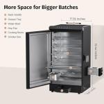 East Oak 30" Electric Smoker with Wood Chip Loader