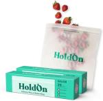 Compostable Zip Seal Gallon Storage Bags (2-pack)