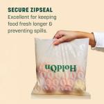 Compostable Zip Seal Gallon Storage Bags (2-pack)