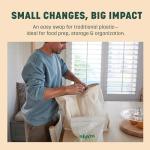 Compostable Zip Seal Gallon Storage Bags (2-pack)