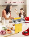 3-in-1 Pasta Maker Attachment for KitchenAid Mixers