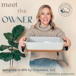 Mora 9x13in Deep Porcelain Baking Dish