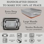 Mora 9x13in Deep Porcelain Baking Dish