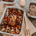 Mora 9x13in Deep Porcelain Baking Dish