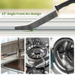 8-Piece Hard Bristle Crevice Cleaning Brush Set