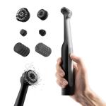 HOTO Wand Cordless Electric Spin Scrubber with 12 Brushes