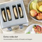 BELLA 4-Slice Toaster with Auto Shut Off