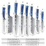 Dfito 9-Piece Professional Chef Knife Set