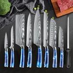 Dfito 9-Piece Professional Chef Knife Set