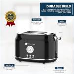 Retro 2-Slice Toaster with Wide Slots and Adjustable Settings