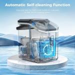 AGLUCKY Portable Nugget Ice Maker Machine