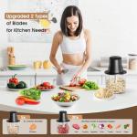 2-in-1 Electric Chicken Shredder and Food Chopper