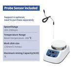 ONiLAB 5" LED Magnetic Stirrer with Hotplate