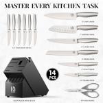 Japanese 14-Piece High Carbon Knife Set