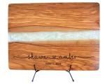 Custom Engraved Olivewood Cutting Board Gift