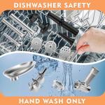 CHEFFANO Life Electric Meat Grinder, Sausage Stuffer with 4 Size Sausage Tube, 2 Blades, 3 Size Plates, Kubbe Kit, 2600W Max, Meat Mincer Heavy Duty for Home Kitchen Use, Stainless Steel