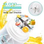 Rechargeable Smoothie Blender with 600ML Travel Cup