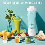 Rechargeable Smoothie Blender with 600ML Travel Cup