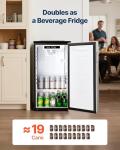 VEVOR Single Tap Beer Kegerator Draft Dispenser