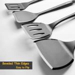 Heat Resistant Silicone Spatula Set, 4 Pack