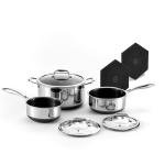 HexClad 6-Piece Hybrid Nonstick Pot Set