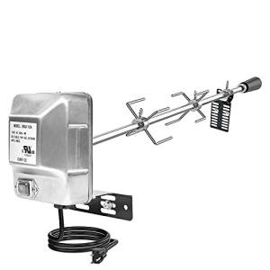 Heavy-Duty Stainless Steel Grill Rotisserie Kit