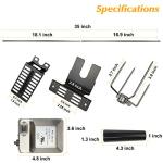 Heavy-Duty Stainless Steel Grill Rotisserie Kit