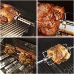 Heavy-Duty Stainless Steel Grill Rotisserie Kit