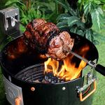 Heavy-Duty Stainless Steel Grill Rotisserie Kit