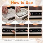 1.7-Quart Adjustable Temperature Yogurt Maker