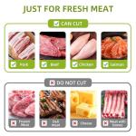 Adjustable Thickness Fresh Meat Slicer - 17-in-1