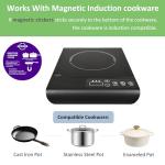 Struics 1200W Portable Induction Cooktop with Timer