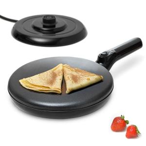 Moss & Stone 8-Inch Cordless Electric Crepe Maker