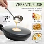 Moss & Stone 8-Inch Cordless Electric Crepe Maker