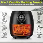 Uten 5.8QT High-Power Air Fryer with Timer