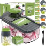Ourokhome 10-in-1 Mandolin Slicer and Spiralizer