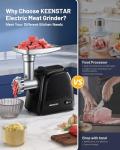 Heavy-Duty Electric Meat Grinder and Sausage Stuffer