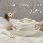 Non-Stick Ceramic Cookware Set 8 Pieces