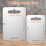 QinSuiKai Stainless Steel Cutting Board, 14" x 9.8