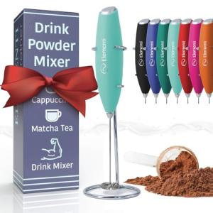 Electric Handheld Drink Mixer - Mint Green