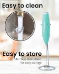 Electric Handheld Drink Mixer - Mint Green