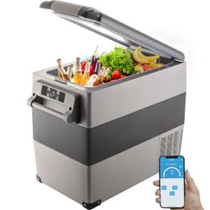 VEVOR 58 Qt Dual Zone Portable Refrigerator